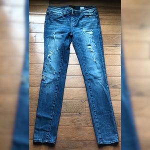 Buckle Black Skinny Jeans